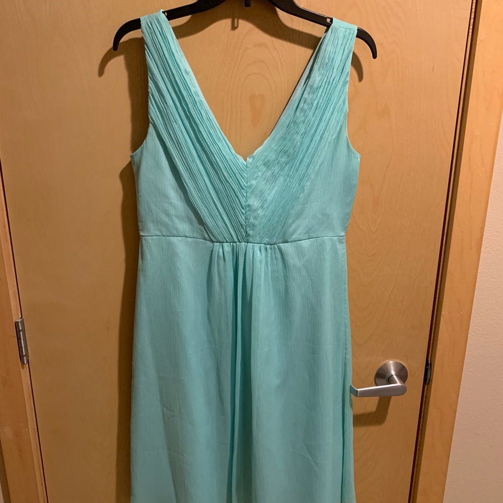 J Crew Factory chiffon v-neck